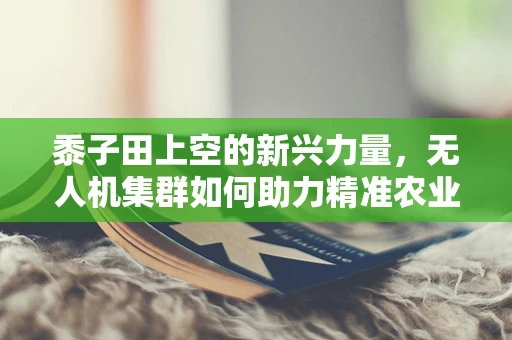 黍子田上空的新兴力量，无人机集群如何助力精准农业？