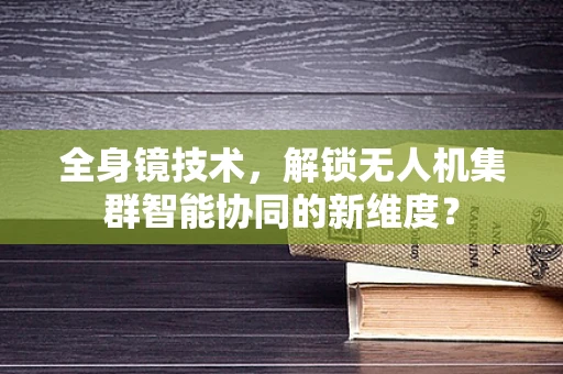 全身镜技术，解锁无人机集群智能协同的新维度？
