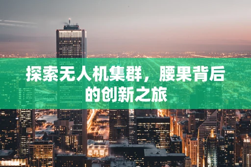 探索无人机集群，腰果背后的创新之旅