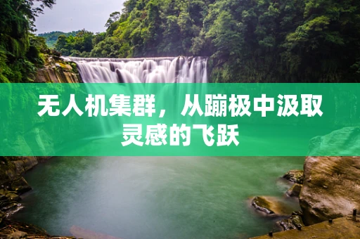 无人机集群，从蹦极中汲取灵感的飞跃