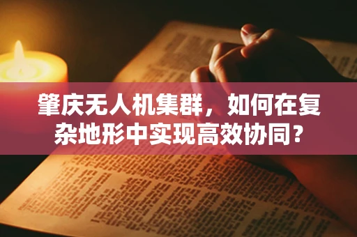 肇庆无人机集群，如何在复杂地形中实现高效协同？