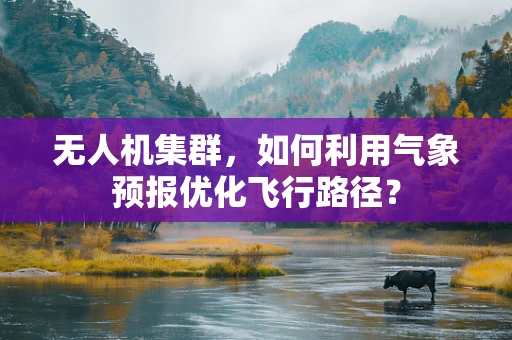 无人机集群，如何利用气象预报优化飞行路径？