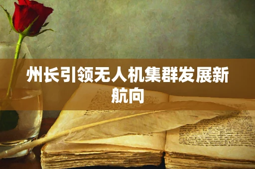 州长引领无人机集群发展新航向