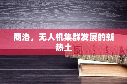 商洛，无人机集群发展的新热土