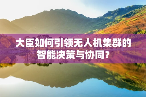 大臣如何引领无人机集群的智能决策与协同？
