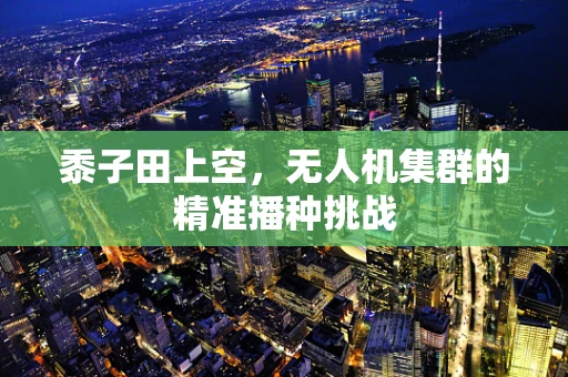 黍子田上空，无人机集群的精准播种挑战