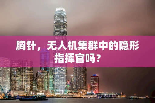 胸针，无人机集群中的隐形指挥官吗？