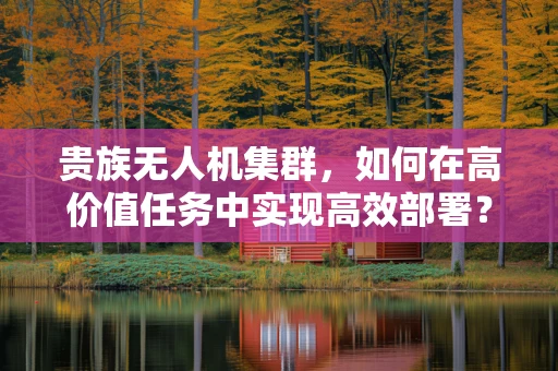 贵族无人机集群，如何在高价值任务中实现高效部署？