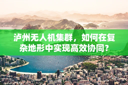 泸州无人机集群，如何在复杂地形中实现高效协同？