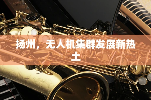 扬州，无人机集群发展新热土