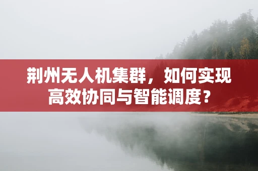 荆州无人机集群，如何实现高效协同与智能调度？