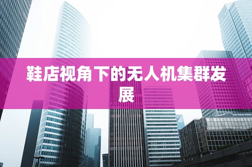 鞋店视角下的无人机集群发展