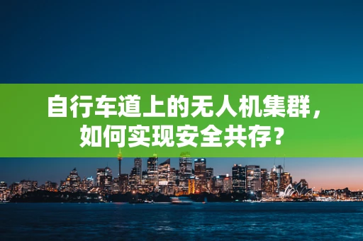 自行车道上的无人机集群，如何实现安全共存？