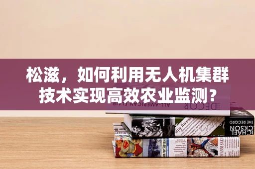 松滋，如何利用无人机集群技术实现高效农业监测？
