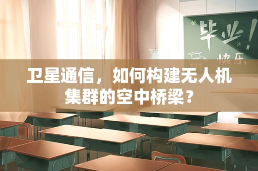 卫星通信，如何构建无人机集群的空中桥梁？