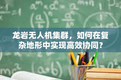 龙岩无人机集群，如何在复杂地形中实现高效协同？