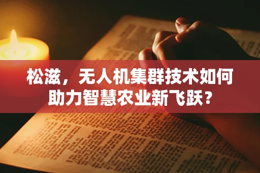 松滋，无人机集群技术如何助力智慧农业新飞跃？