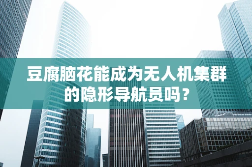 豆腐脑花能成为无人机集群的隐形导航员吗？