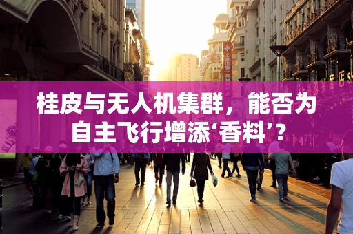 桂皮与无人机集群，能否为自主飞行增添‘香料’？