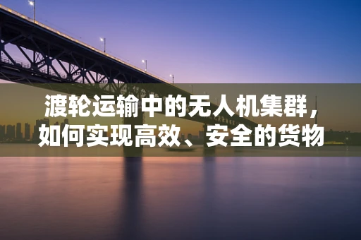 渡轮运输中的无人机集群，如何实现高效、安全的货物监控与转运？