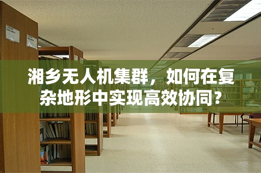湘乡无人机集群，如何在复杂地形中实现高效协同？