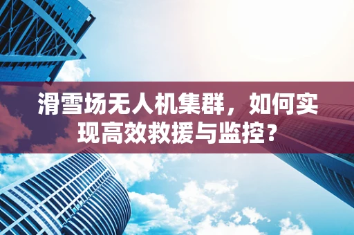 滑雪场无人机集群，如何实现高效救援与监控？