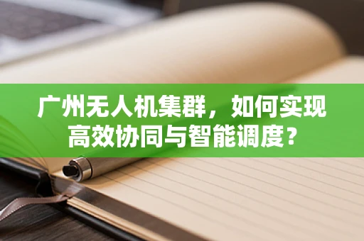 广州无人机集群，如何实现高效协同与智能调度？
