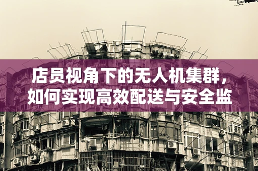 店员视角下的无人机集群，如何实现高效配送与安全监控？