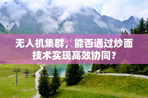 无人机集群，能否通过炒面技术实现高效协同？
