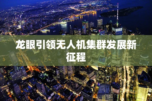 龙眼引领无人机集群发展新征程
