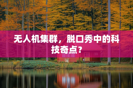 无人机集群，脱口秀中的科技奇点？