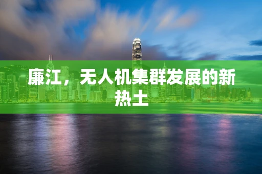 廉江，无人机集群发展的新热土
