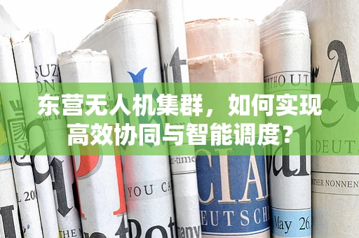 东营无人机集群，如何实现高效协同与智能调度？