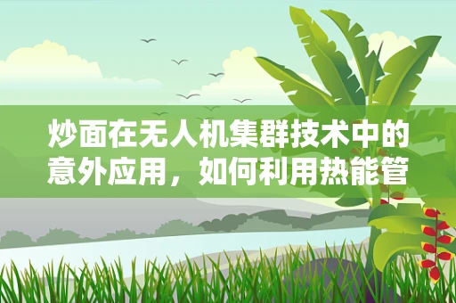 炒面在无人机集群技术中的意外应用，如何利用热能管理提升飞行效率？