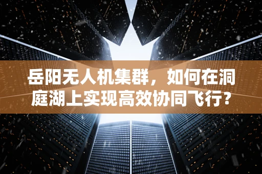 岳阳无人机集群，如何在洞庭湖上实现高效协同飞行？