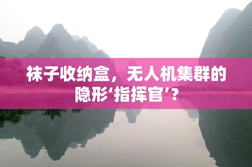 袜子收纳盒，无人机集群的隐形‘指挥官’？