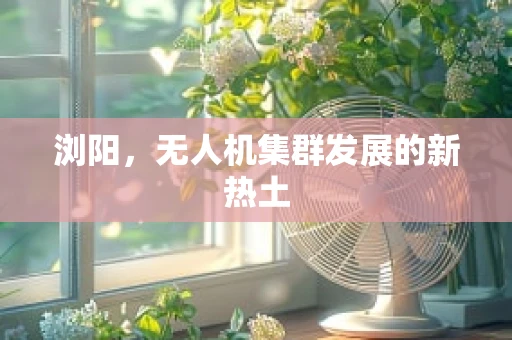 浏阳，无人机集群发展的新热土