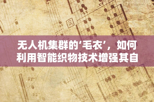 无人机集群的‘毛衣’，如何利用智能织物技术增强其自主性与协同性？