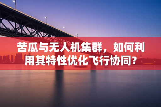 苦瓜与无人机集群，如何利用其特性优化飞行协同？