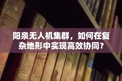 阳泉无人机集群，如何在复杂地形中实现高效协同？