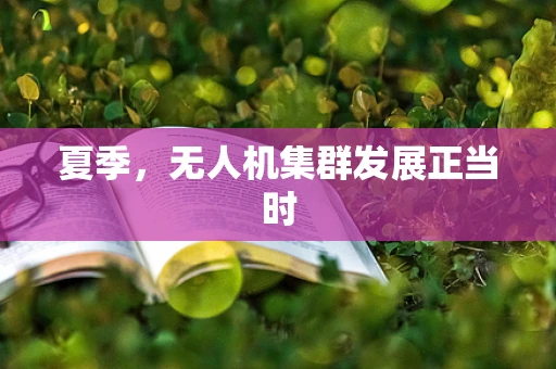 夏季，无人机集群发展正当时