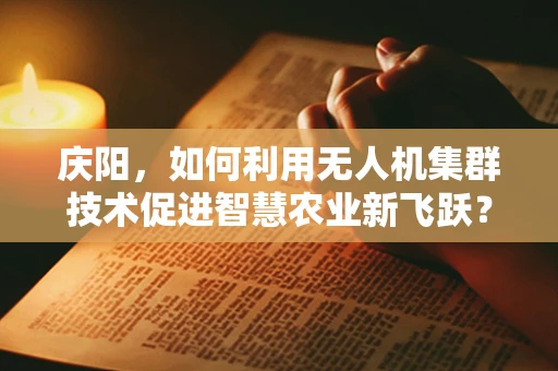 庆阳，如何利用无人机集群技术促进智慧农业新飞跃？
