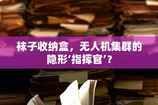 袜子收纳盒，无人机集群的隐形‘指挥官’？