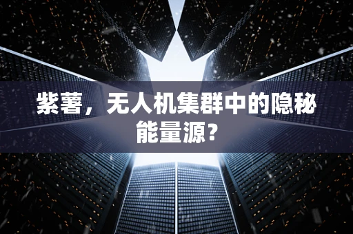 紫薯，无人机集群中的隐秘能量源？