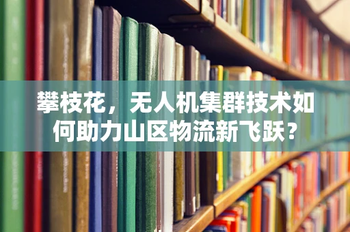攀枝花，无人机集群技术如何助力山区物流新飞跃？