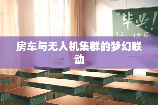 房车与无人机集群的梦幻联动