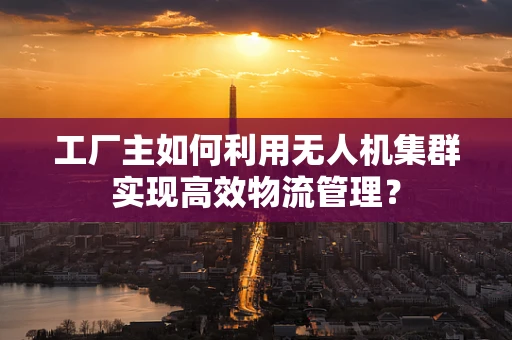 工厂主如何利用无人机集群实现高效物流管理？