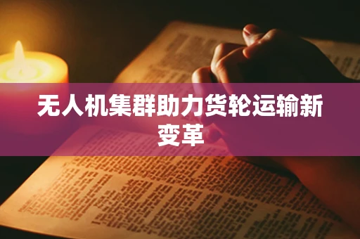 无人机集群助力货轮运输新变革