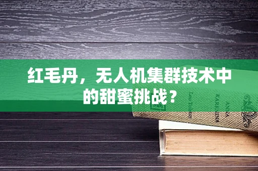红毛丹，无人机集群技术中的甜蜜挑战？