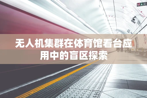 无人机集群在体育馆看台应用中的盲区探索
